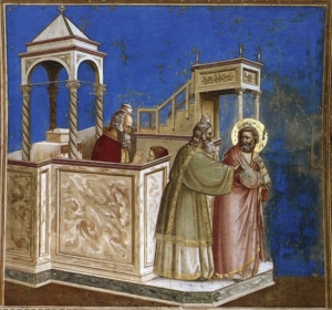 Giotto - Padova - Cacciata di Gioacchino