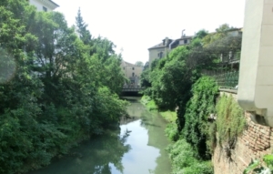 Padova - Orto_Botanico - Il canale